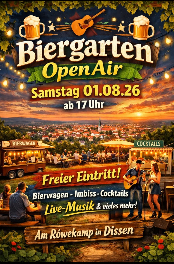biergarten open air in dissen