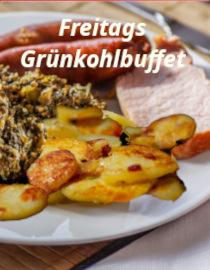 Grünkohlbuffet mit Pinkel und Kasseler