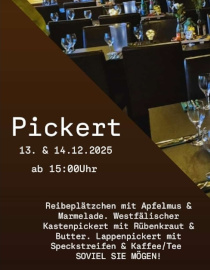 13.12. und 14.12.25 Pickertessen