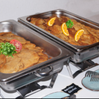 Schnitzelbuffet jeden Donnerstag.