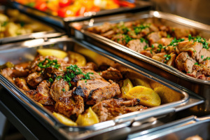 Schweinefilet und Rinderbraten